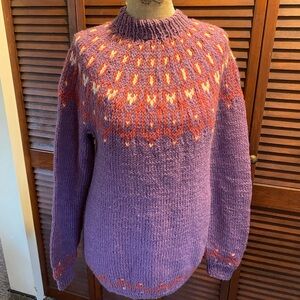 Vintage Bohemian Handmade Sweater